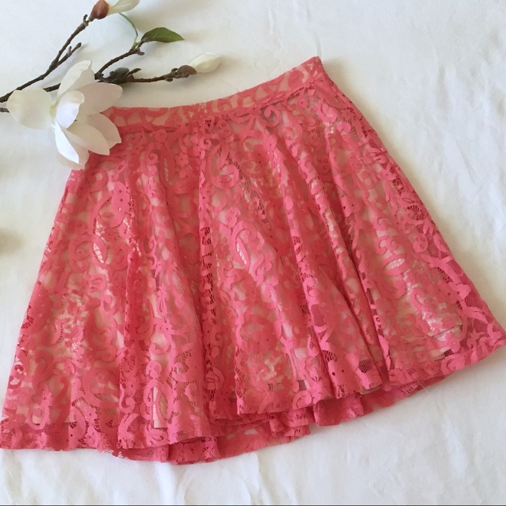 H&M Lace Circle Skirt